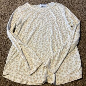 Old Navy leopard print long sleeve